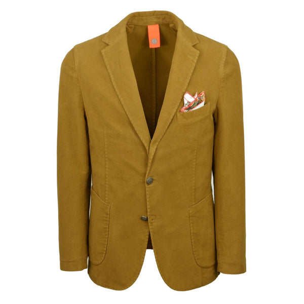 Giacca Uomo monopetto Cognac BHARNABA- Francavilla Moda