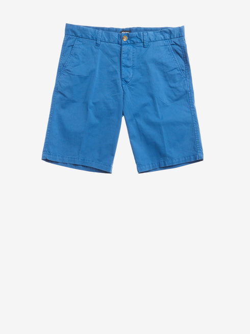 Bermuda Uomo 21SBLUP02243 in cotone Azzurro BLAUER- Francavilla Moda