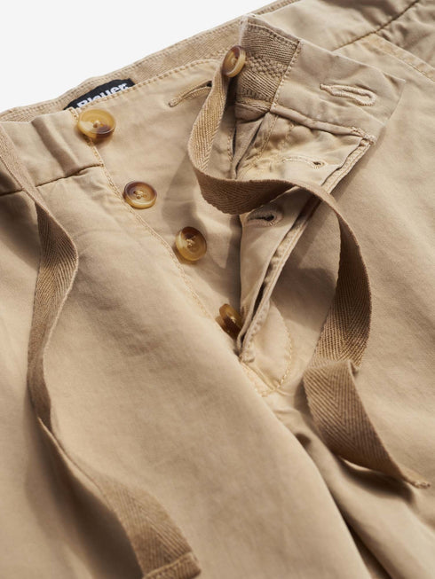 Bermuda Uomo 21SBLUP02243 in cotone Beige BLAUER- Francavilla Moda