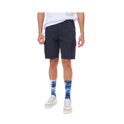 Bermuda Uomo multitasche Blu Blauer- Francavilla Moda