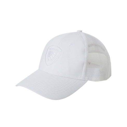 Cappello Donna con visiera e logo Bianco BLAUER- Francavilla Moda