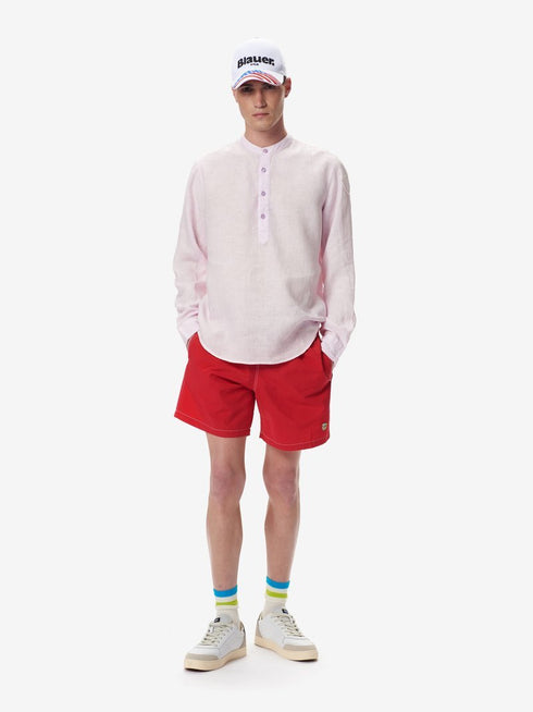 Costume Uomo Bianco Blauer- Francavilla Moda