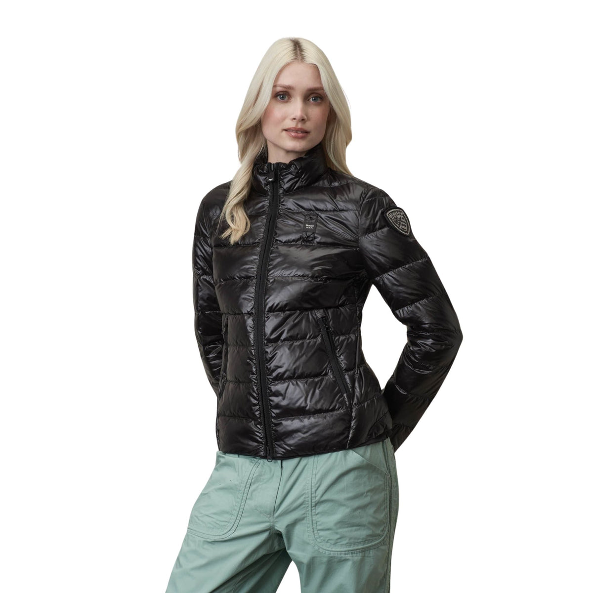 Blauer Piumino Donna corto senza cappuccio Francavilla Moda