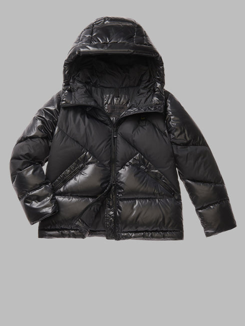 Piumino Donna JOANNE a linee geometriche Chianti BLAUER- Francavilla Moda