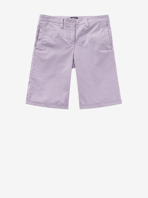 Shorts Donna in cotone con tasche all'americana Lilla BLAUER- Francavilla Moda
