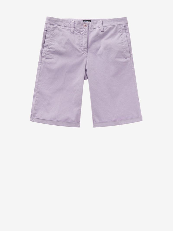 Shorts Donna in cotone con tasche all'americana Lilla BLAUER- Francavilla Moda