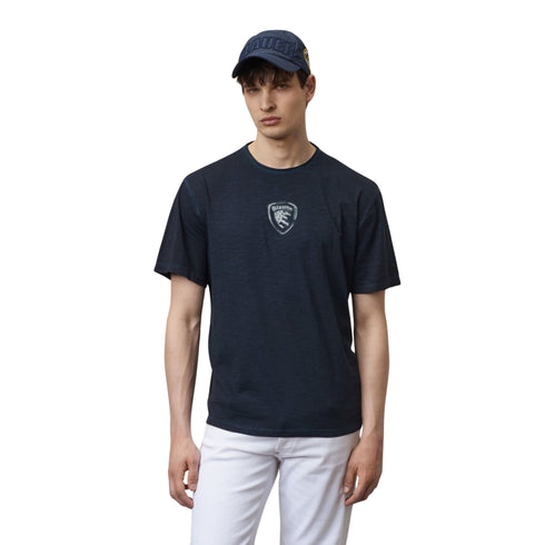 Blauer T-Shirt T-shirt Uomo in tessuto fiammato Blu P24-BLAUERBLUH02345006890-888-M - Francavilla Moda