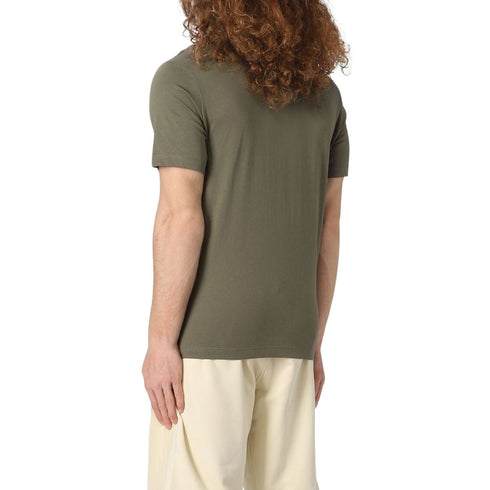 T-shirt Uomo logo piccolo davanti Verde BLAUER- Francavilla Moda