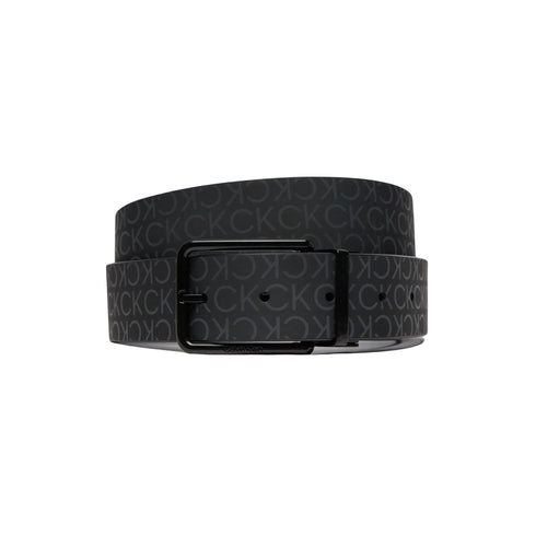 CALVIN KLEIN Cinta Cinta Uomo reversibile motivo logo Nero - Francavilla Moda