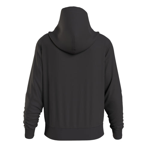 Calvin Klein Felpa con zip Felpa Uomo a zip con micro logo Nero - Francavilla Moda