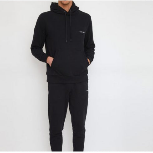 Felpa Uomo cappuccio logo Bianca CALVIN KLEIN- Francavilla Moda