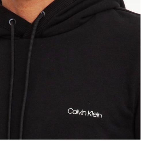 Felpa Uomo cappuccio logo Bianca CALVIN KLEIN- Francavilla Moda