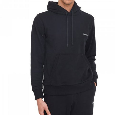 Felpa Uomo cappuccio logo Nera CALVIN KLEIN- Francavilla Moda