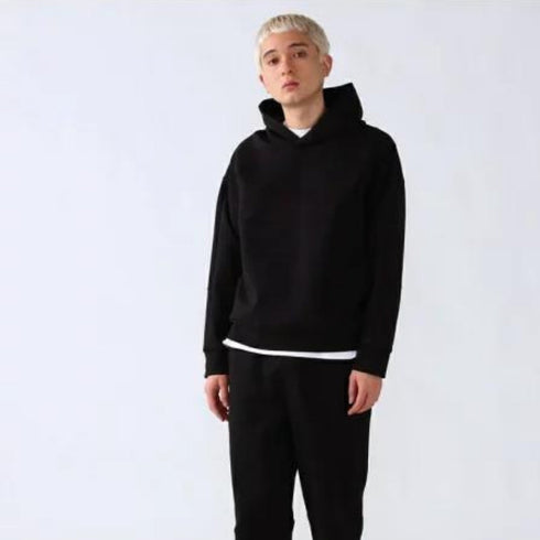 Felpa Uomo cappuccio logo in tono Nero CALVIN KLEIN- Francavilla Moda