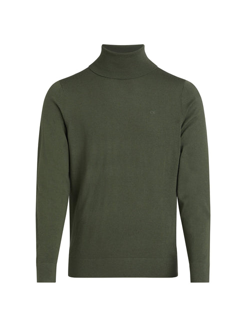 Maglia Dolcevita Uomo Turtle Neck Verde Calvin Klein- Francavilla Moda