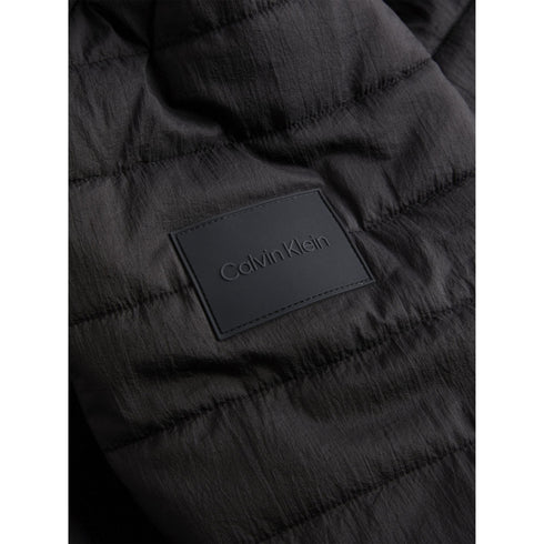 Calvin Klein Piumino corto Piumino Uomo corto con cappuccio fisso Nero - Francavilla Moda