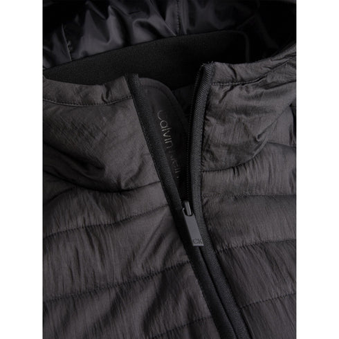 Calvin Klein Piumino corto Piumino Uomo corto con cappuccio fisso Nero - Francavilla Moda