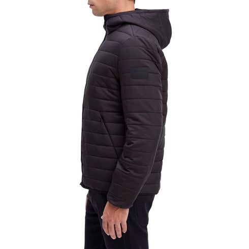 Calvin Klein Piumino corto Piumino Uomo corto con cappuccio fisso Nero - Francavilla Moda