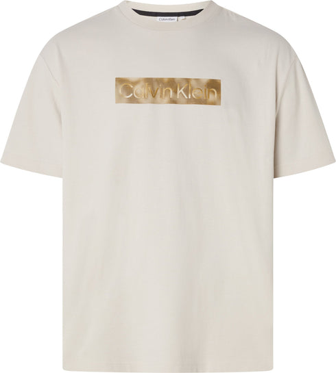 T-shirt Uomo cotone Beige Calvin Klein- Francavilla Moda
