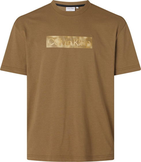 T-shirt Uomo cotone Caramello Calvin Klein- Francavilla Moda