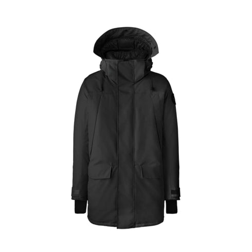Canada Goose Parka lungo Carson Parka Uomo Black Label Nero - Francavilla Moda