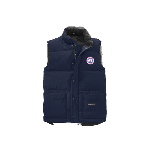 Canada Goose Piumino smanicato Gilet Uomo Freestyle Crew Vest Blu - Francavilla Moda