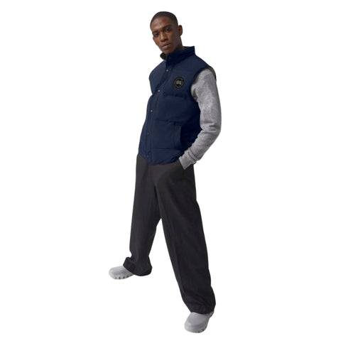 Canada Goose Piumino smanicato Gilet Uomo Garson con bottoni Blu A23-CANADA GOOSE4151MB-63-S - Francavilla Moda