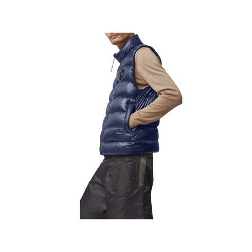 Gilet Uomo in piumino CROFTON Blu chiaro CANADA GOOSE- Francavilla Moda