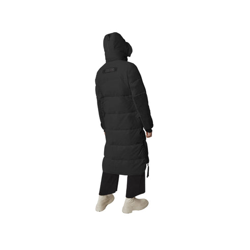 Parka ALDRIDGE Donna maniche articolate Black Label Nero CANADA GOOSE- Francavilla Moda