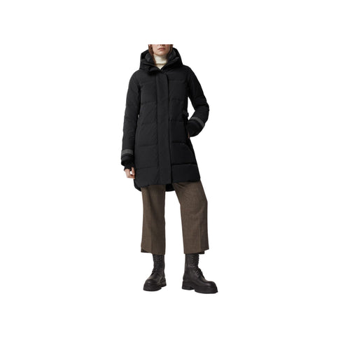 Parka Donna BENNETT Black Label Nero CANADA GOOSE- Francavilla Moda