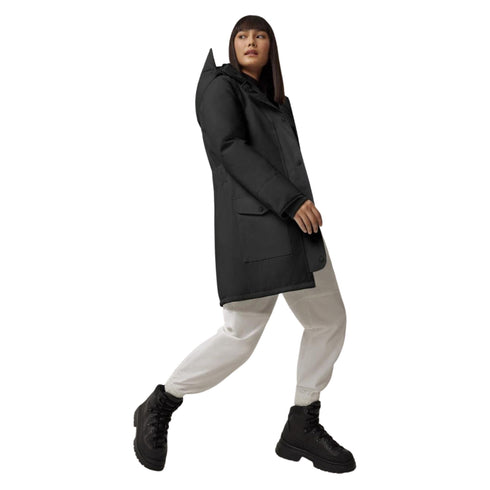 Canada Goose Parka lungo Parka Donna lungo nero Trillium Parka Nero - Francavilla Moda