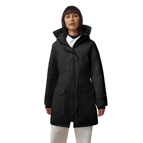 Canada Goose Parka lungo Parka Donna lungo nero Trillium Parka Nero - Francavilla Moda