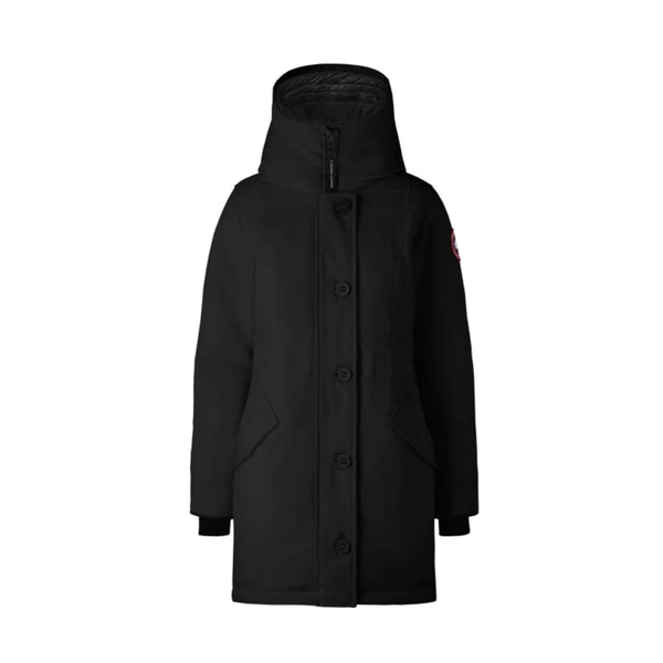 Canada Goose Parka medio Parka Donna lungo Rossclair Parka Nero - Francavilla Moda