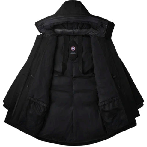 Canada Goose Parka medio Parka Donna lungo Rossclair Parka Nero - Francavilla Moda
