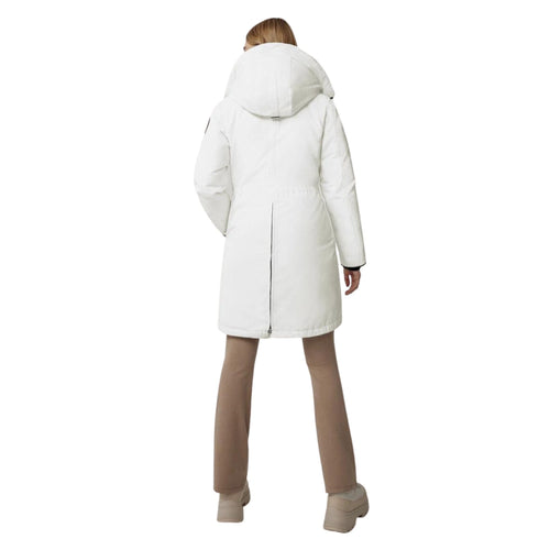 Canada Goose Parka lungo Parka Donna lungo Rossclair Parka Bianco - Francavilla Moda