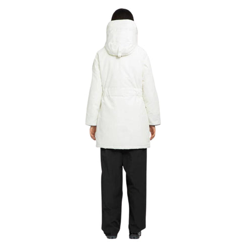 CANADA GOOSE Parka lungo Parka Donna lungo Trillium con bottoni Bianco - Francavilla Moda