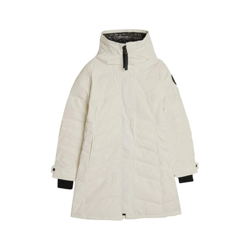 Canada Goose Parka medio Parka medio Donna Lorette Parka Bianco - Francavilla Moda