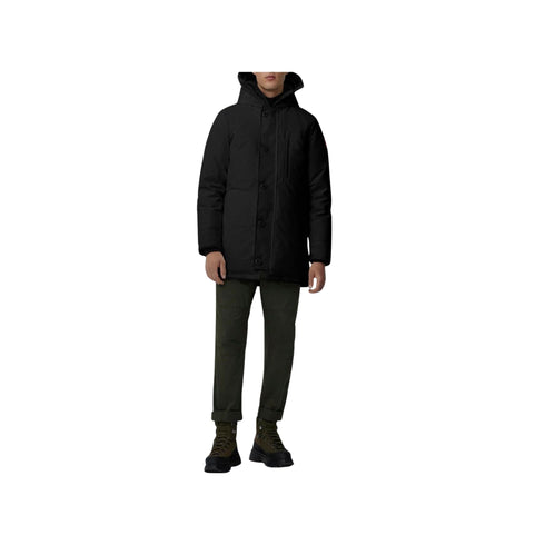 Parka Uomo Chateau lungo Nero CANADA GOOSE- Francavilla Moda