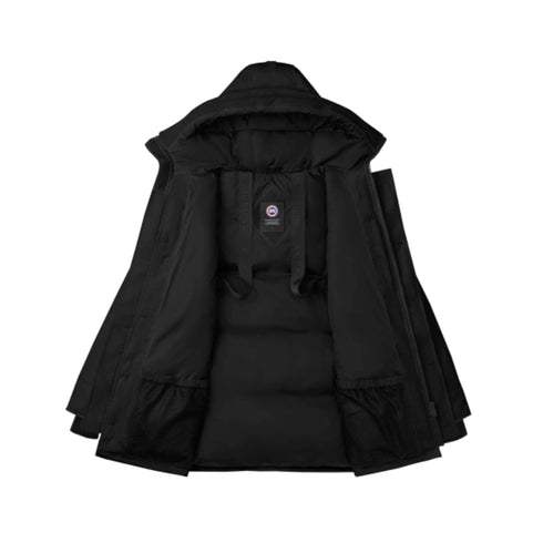 Canada Goose Parka medio Parka Uomo Chateau media lunghezza Nero - Francavilla Moda