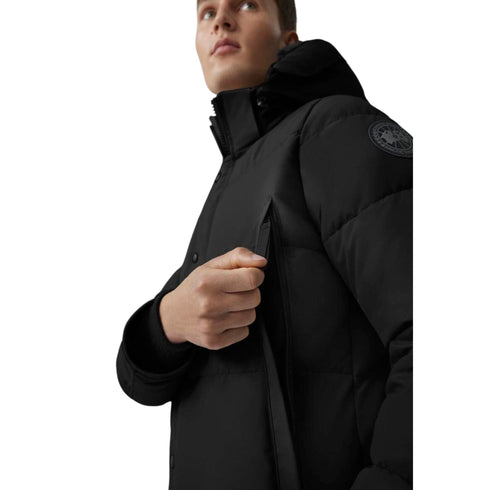 Parka Uomo Wyndham Black Label Nero Canada Goose- Francavilla Moda