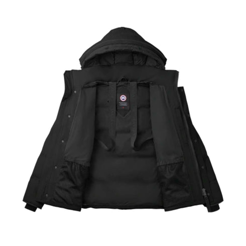 Parka Uomo Wyndham Black Label Nero Canada Goose- Francavilla Moda