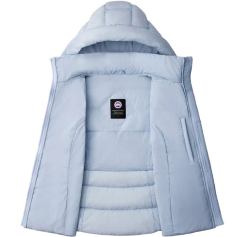 Canada Goose Piumino smanicato Piumino smanicato Donna Clair Vest White Disc Celeste - Francavilla Moda