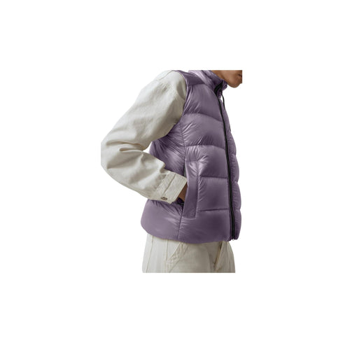 Piumino smanicato Donna Cypress Purple CANADA GOOSE- Francavilla Moda