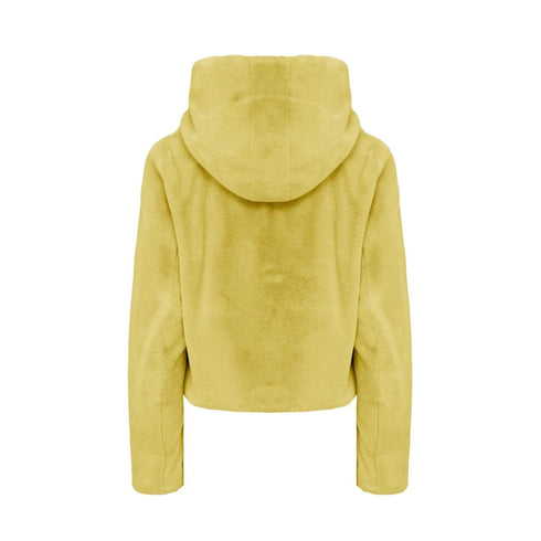 Censured Ecopelliccia Pelliccia Donna eco con zip e cappuccio Mimosa - Francavilla Moda