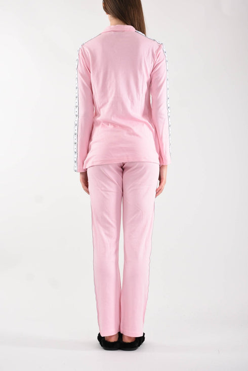 Pigiama Donna Chiara Ferragni tinta unita LOGOMANIA Rosa CHIARA FERRAGNI- Francavilla Moda