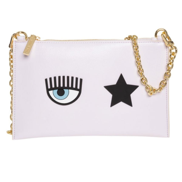 Pochette Donna Eye Star Rosa Chiara Ferragni- Francavilla Moda