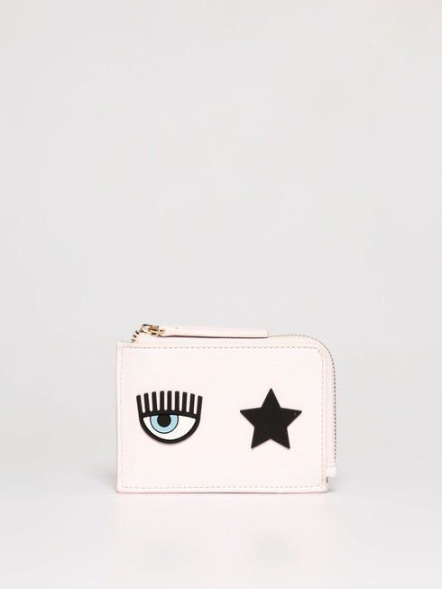 Portafogli Donna con Eye Star logo Rosa Chiara Ferragni- Francavilla Moda