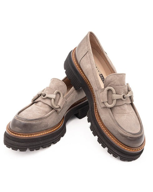 Mocassini Donna con morsetto in tinta Argilla CHIARINI- Francavilla Moda