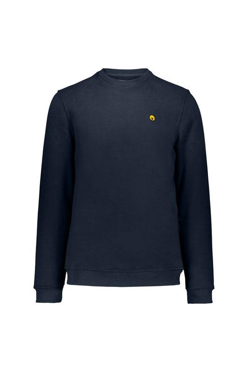 Felpa Uomo DERMOT logo applicato Blu CIESSE PIUMINI- Francavilla Moda