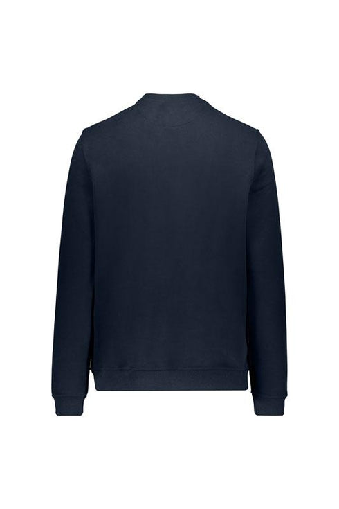 Felpa Uomo DERMOT logo applicato Blu CIESSE PIUMINI- Francavilla Moda